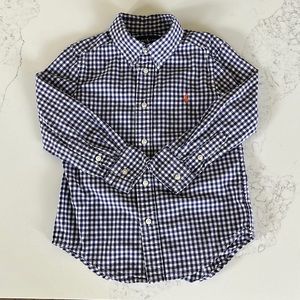 Ralph Lauren Kids Long Sleeved Button Down